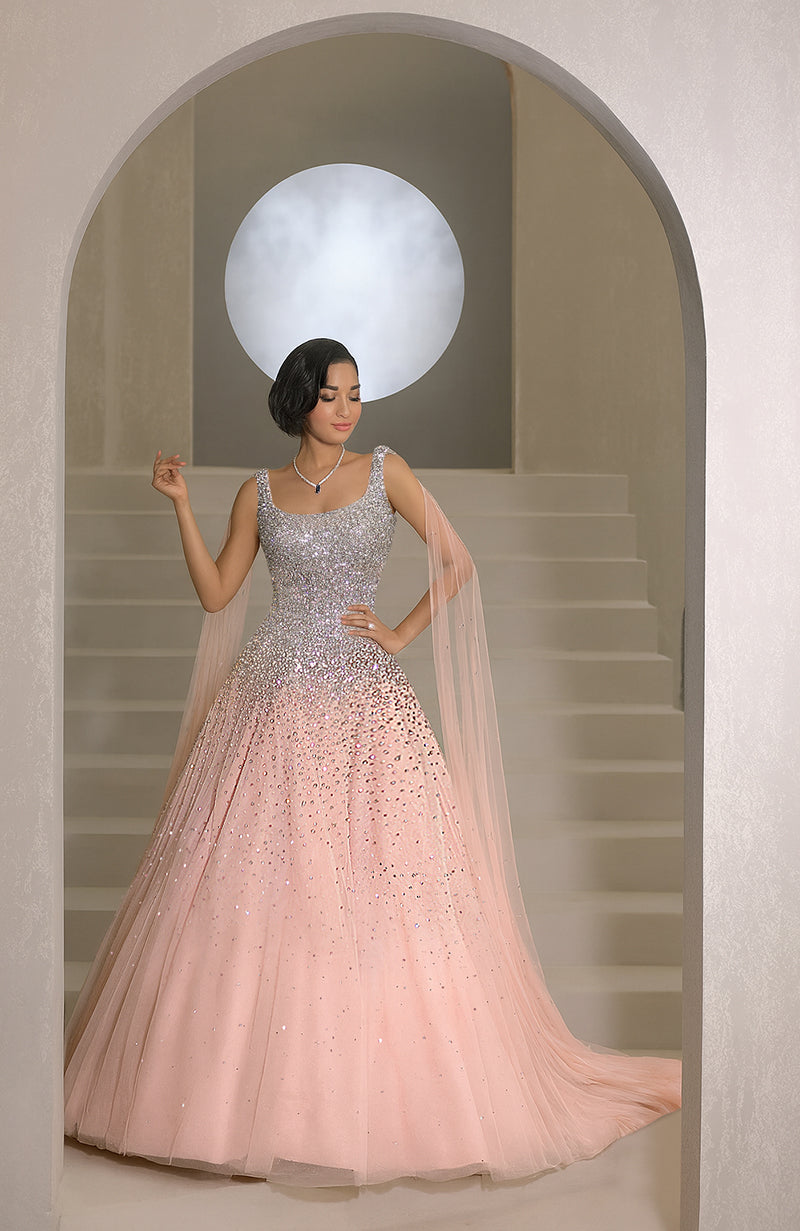 pink princess dress with cape Deluxe Pink Princess Cape