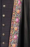 Black Kashmir Bagh Kashidakari Embroidered Shawl