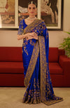 Neelam Marodi & Resham Hand Embroidered Saree