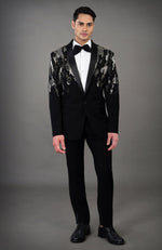 Black Camo Tuxedo Set