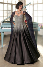 NAIRA- Crystal Hand Embroidered Princess Gown