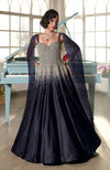 NAIRA- Crystal Hand Embroidered Princess Gown
