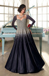 NAIRA- Crystal Hand Embroidered Princess Gown