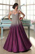 NAIRA- Crystal Hand Embroidered Princess Gown