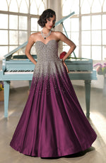 NAIRA- Crystal Hand Embroidered Princess Gown