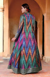 Rangkat Banarsi Silk Handwoven Peshwa Jacket Set