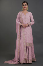 Chikankari & Gota Patti Hand Embroidered Sharara Suit