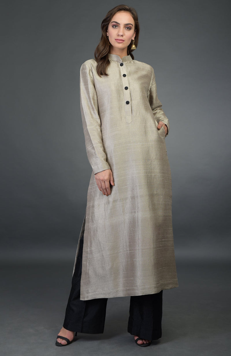 Pressed Rose Raw Silk/ Silk/ Crepe/ Georgette Suit