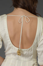 Classic Ivory Scoop Neckline Anarkali Suit
