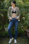 Garden Talk 3D Blossoms Sequin Hand Embroidered Jacket