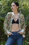 Garden Talk 3D Blossoms Sequin Hand Embroidered Jacket