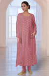 Withered Rose Banarasi Bootah & Aari Tilla Embroidered Kurta  Set