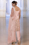 Rose Gold Hand Embroidered Kurta  Set