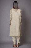 Light Beige Zari and Sequin Embroidered Jacket Set