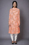 Grey Resham Embroidered Jacket Set