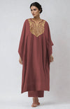 Chutney Kashmiri Tilla Embroidered Kaftan set