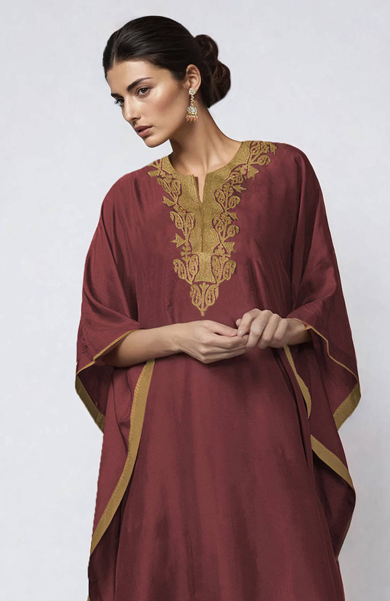 Chutney Kashmiri Tilla Embroidered Kaftan
