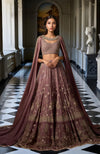 Mauve Embroidered Lehenga Set