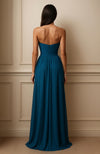 Celeste Crystal Drape Gown