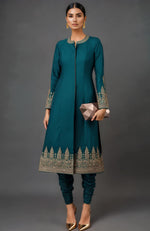 Nayla Embroidered Jacket Set