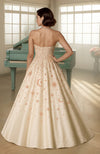 NAIRA- Crystal Hand Embroidered Celestial Dream Ball Gown