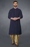 Bottle Green Pintuck Kurta Set