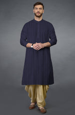 Pomegranate Pintuck Kurta Set