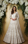 Bloomlight — Ivory Embroidered Anarkali Set