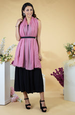 Withered Rose Astral Hand Embroidered Pure Cashmere Stole