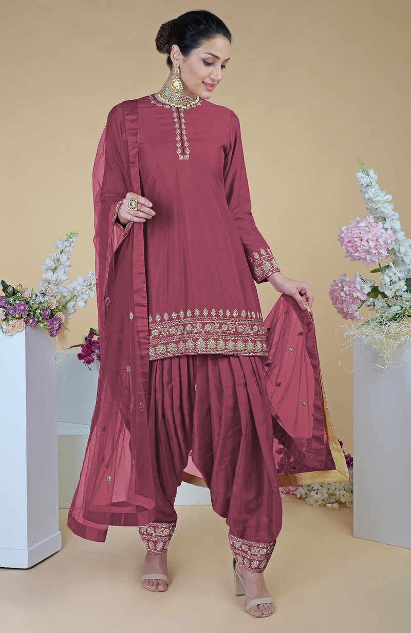 Emerald Green Zardozi Hand Embroidered Salwar Suit