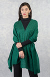 Ira Emerald Twinkle Swarovski Pure Cashmere Stole