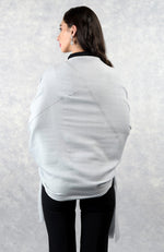 Ira Winter Sky Swarovski Pure Cashmere Stole