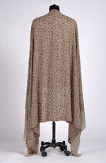 Toosh Colour Sozni Hand Embroidered Pure Pashmina Long Shawl
