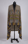 Toosh Colour Pure Pashmina Masterpiece  Sozni Jamawar Hand Embroidered Long Shawl