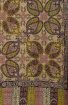 Cream Kalamkari and Sozni Hand Embroidered Pure Pashmina Shawl