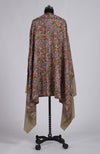 Toosh Colour Masterpiece Papier Mache Jamawar Hand Embroidered Pure Pashmina Shawl