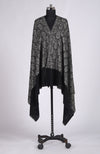 Black Sozni Jamawar Hand Embroidered Pure Pashmina Shawl