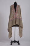 Toosh Colour Pure Pashmina With Jamawar Border Shawl