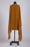Golden Mustard Sozni Hand Embroidered Pure Pashmina Shawl