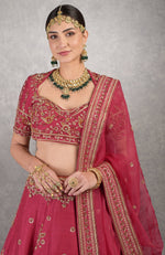 Unending Love Red Lehenga Set