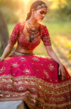 Unending Love Red Lehenga Set