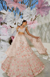 Yours Shell Beige Lehenga Set