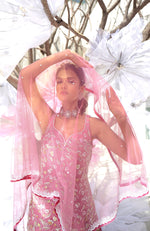 The Kiss Mauve Orchid Sharara Set