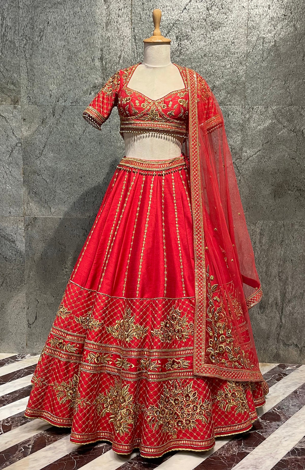 Embroidered Bridal Lehenga | Bridal Lehenga | Saira's Boutique | Saira's  Boutique