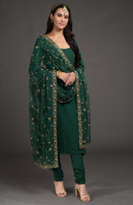 Amethyst Mukaish- Zardozi Embroidered Kurta Set