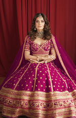Why I Love Thee Boysenberry Lehenga Set