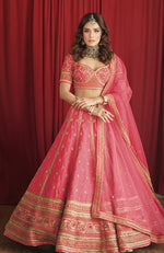 Why I Love Thee Flamingo Pink Lehenga Set