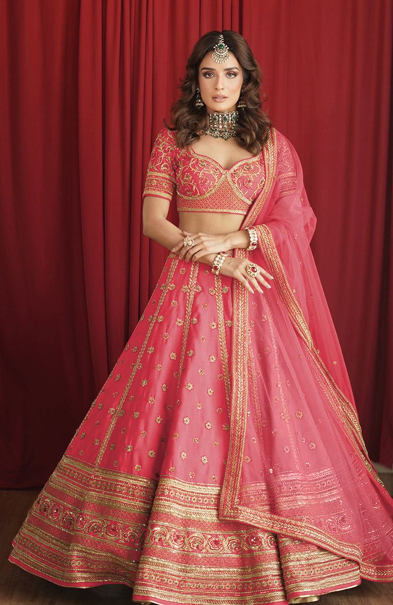 Why I Love Thee Boysenberry Lehenga Set