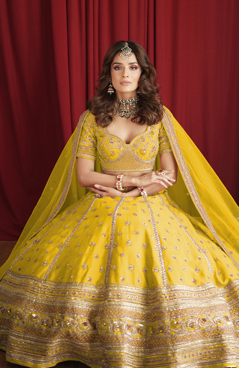 Why I Love Thee Illuminating Yellow Lehenga Set