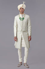 I Loved You First Ivory Embroidered Sherwani Set